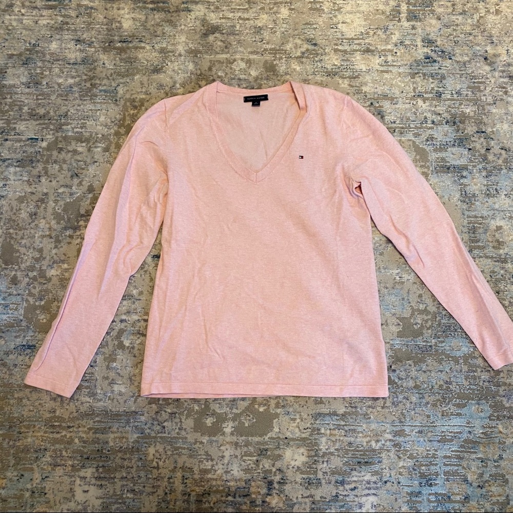 Pink Tommy Hilfiger Sweater